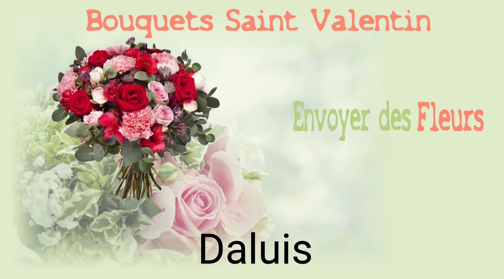 Roses de Saint-Valentin livrées à Daluis