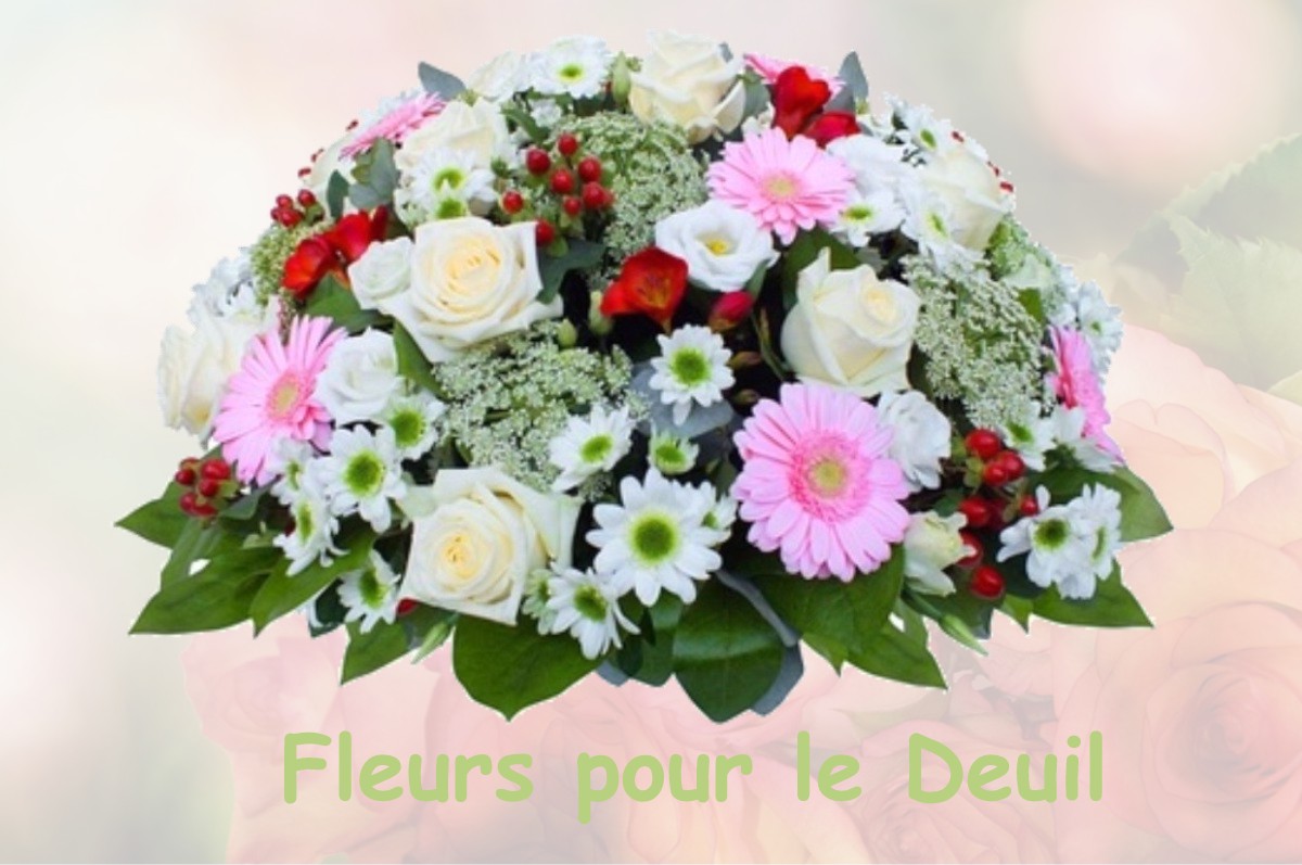 fleurs deuil DALUIS